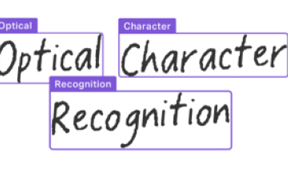 OCR(Optical Character Recognition)